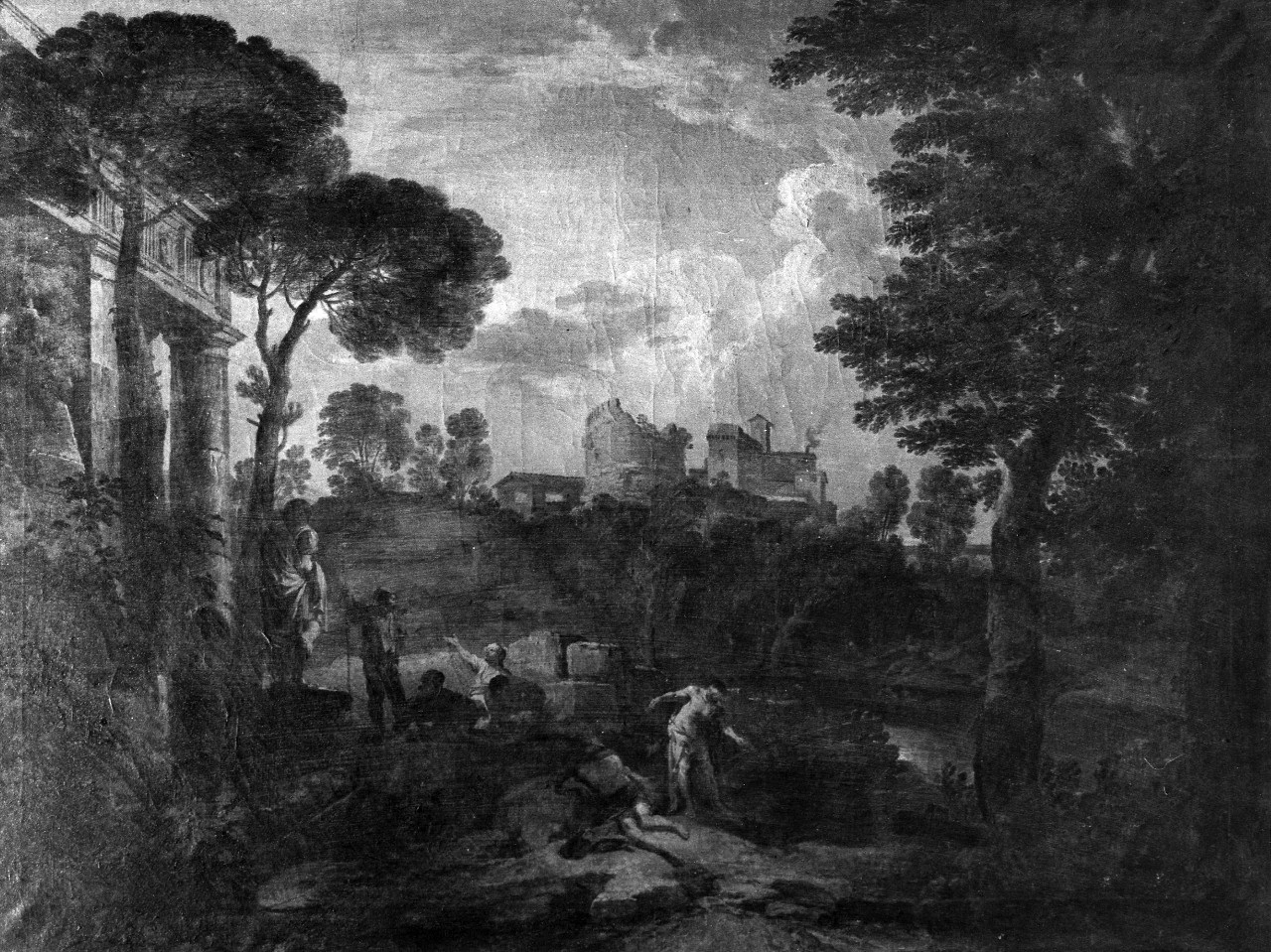 Paesaggio con rovine antiche - Museo di Casa Martelli, Firenze